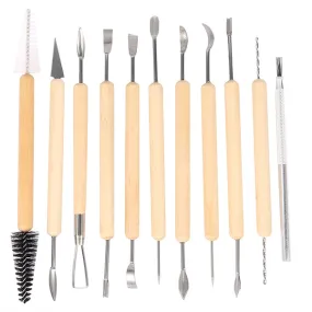 11 Pcs Clay Sculpture Tools