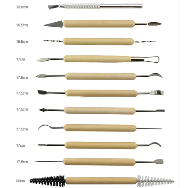 11 Pcs Clay Sculpture Tools