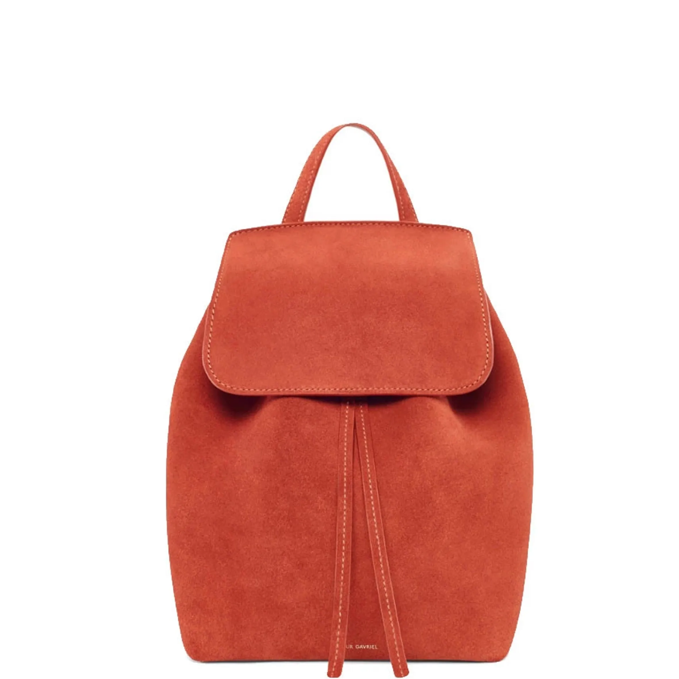 Backpack Mini Suede, Brick