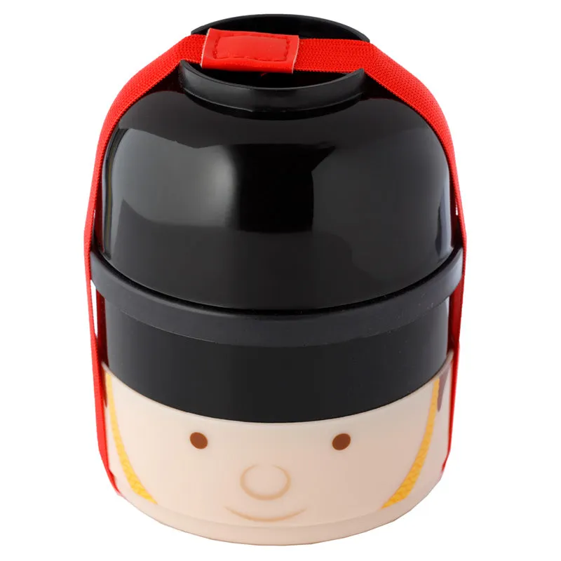 Bento Round Stacked Lunch Box  - London Guardsman LBOX90