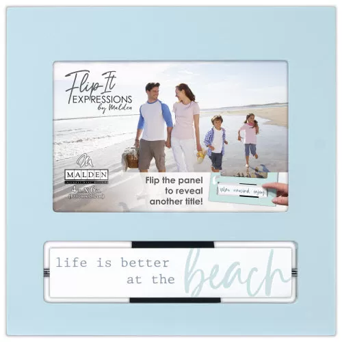 Better at The Beach Flip 4 x 6 Photo Frame