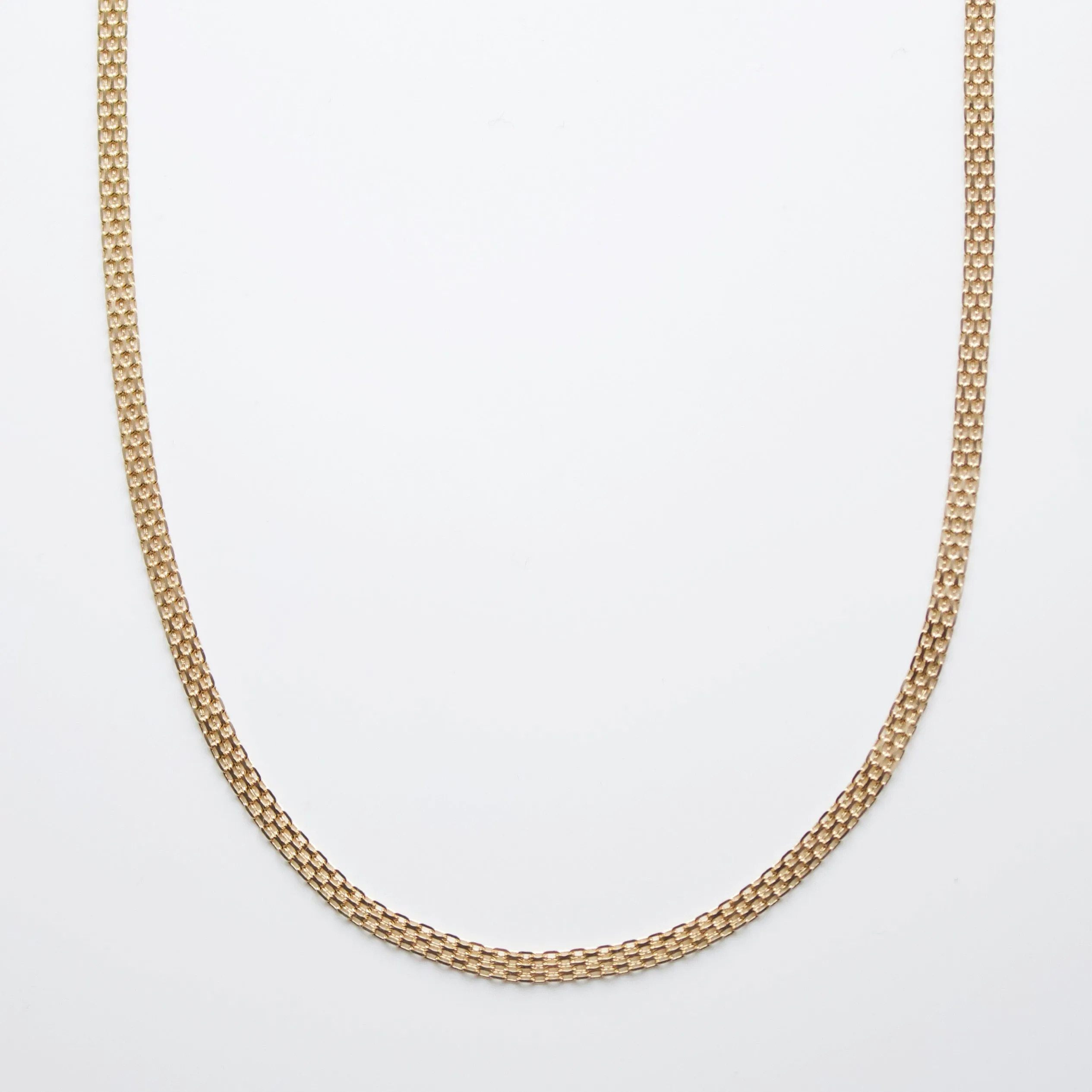 Braided Bismark Chain Necklace