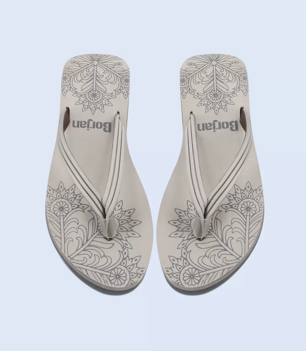 BW9277-GREY-Women Flipflop