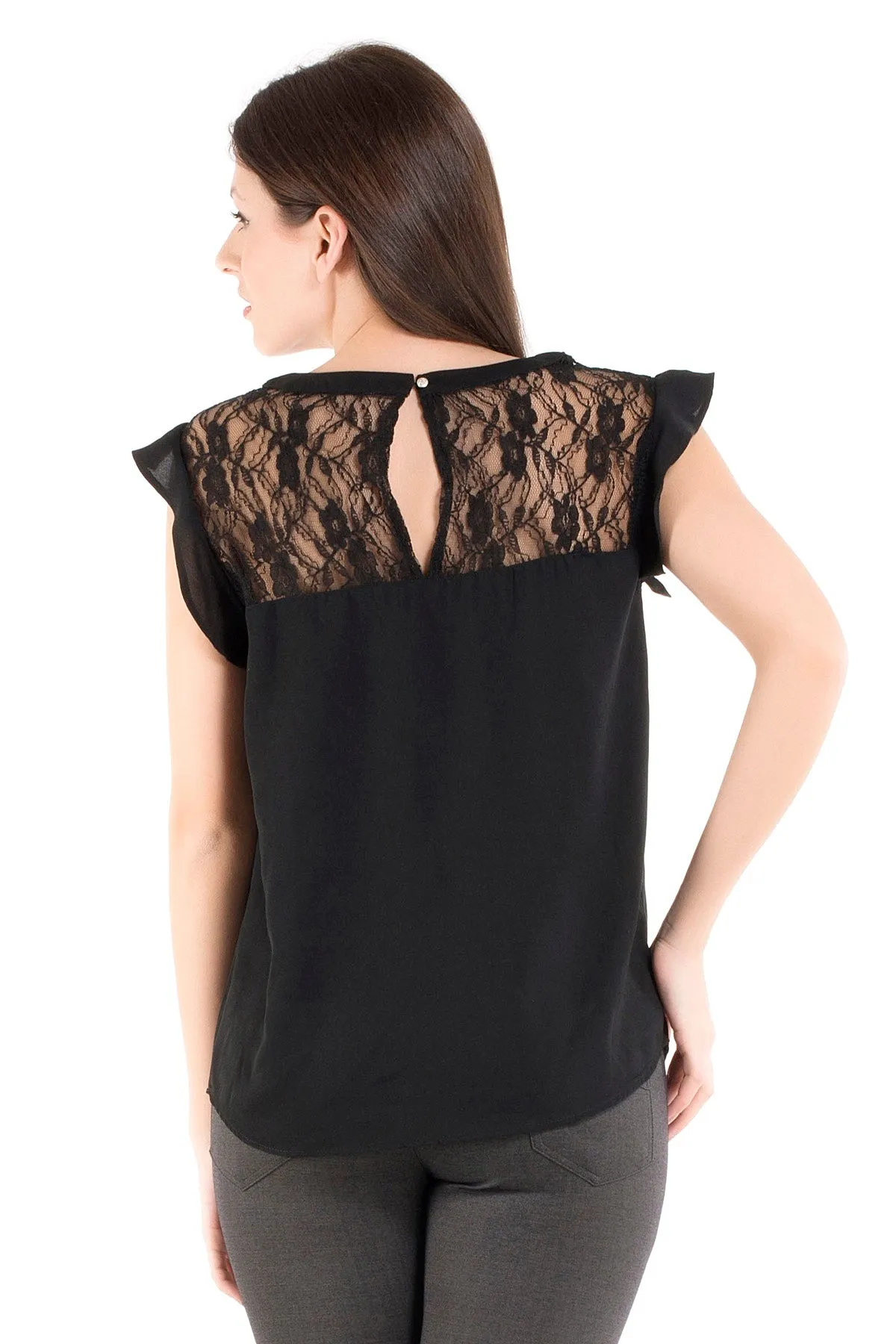 Cathrine Floral Lace Top