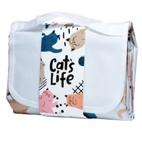 Cat's Life Picnic Blanket PICB01