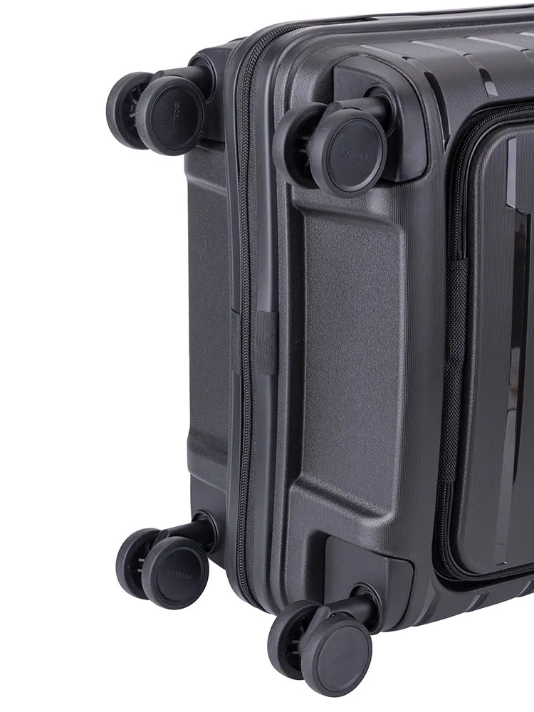 Cellini Microlite Trolley Carry On Bussiness Black