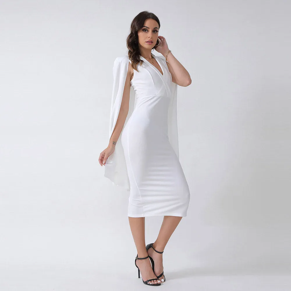 Ceres Curtain Sleeve Dress