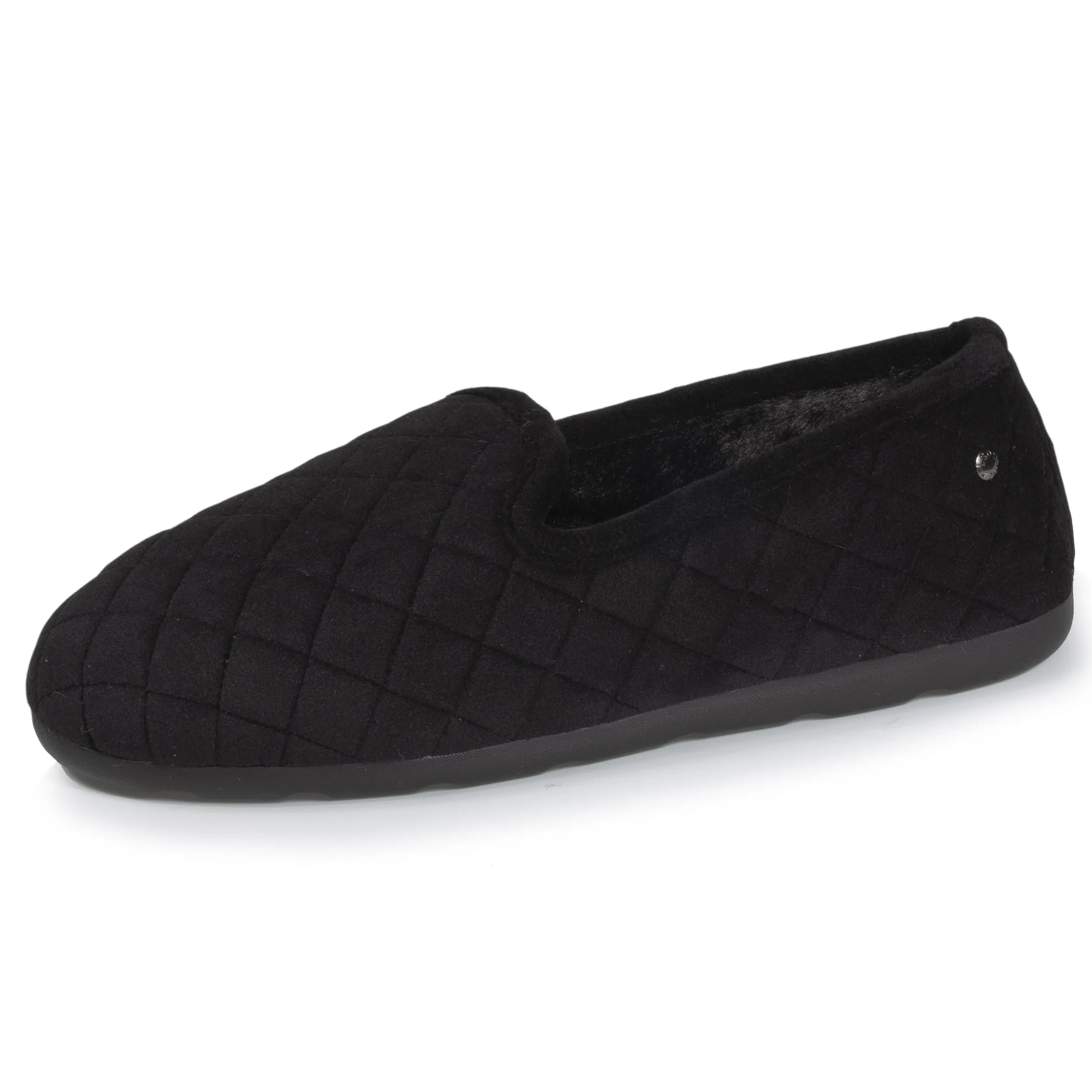 Chaussons charentaises Femme Noir