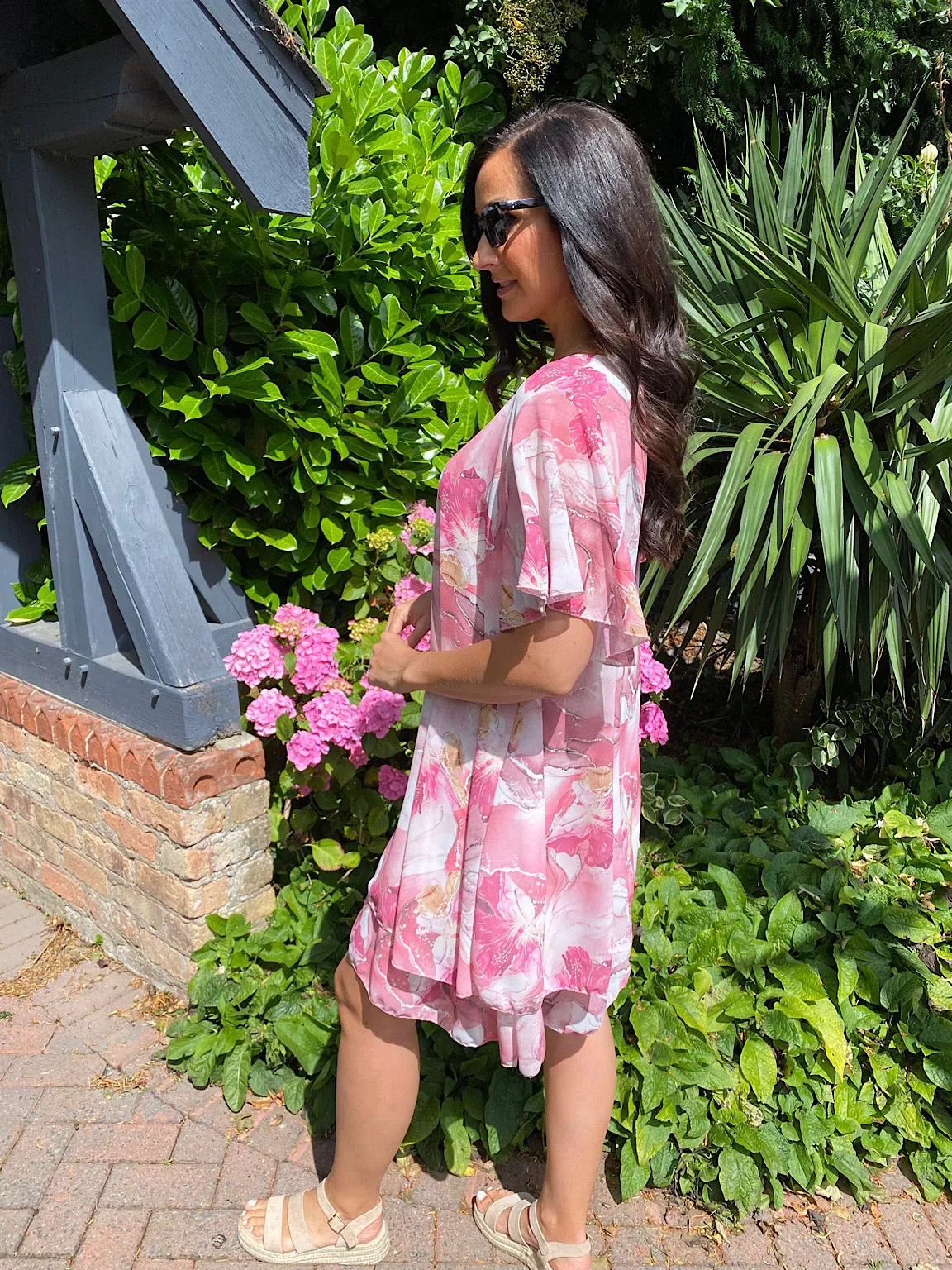 Chiffon Floral Dress Arlene