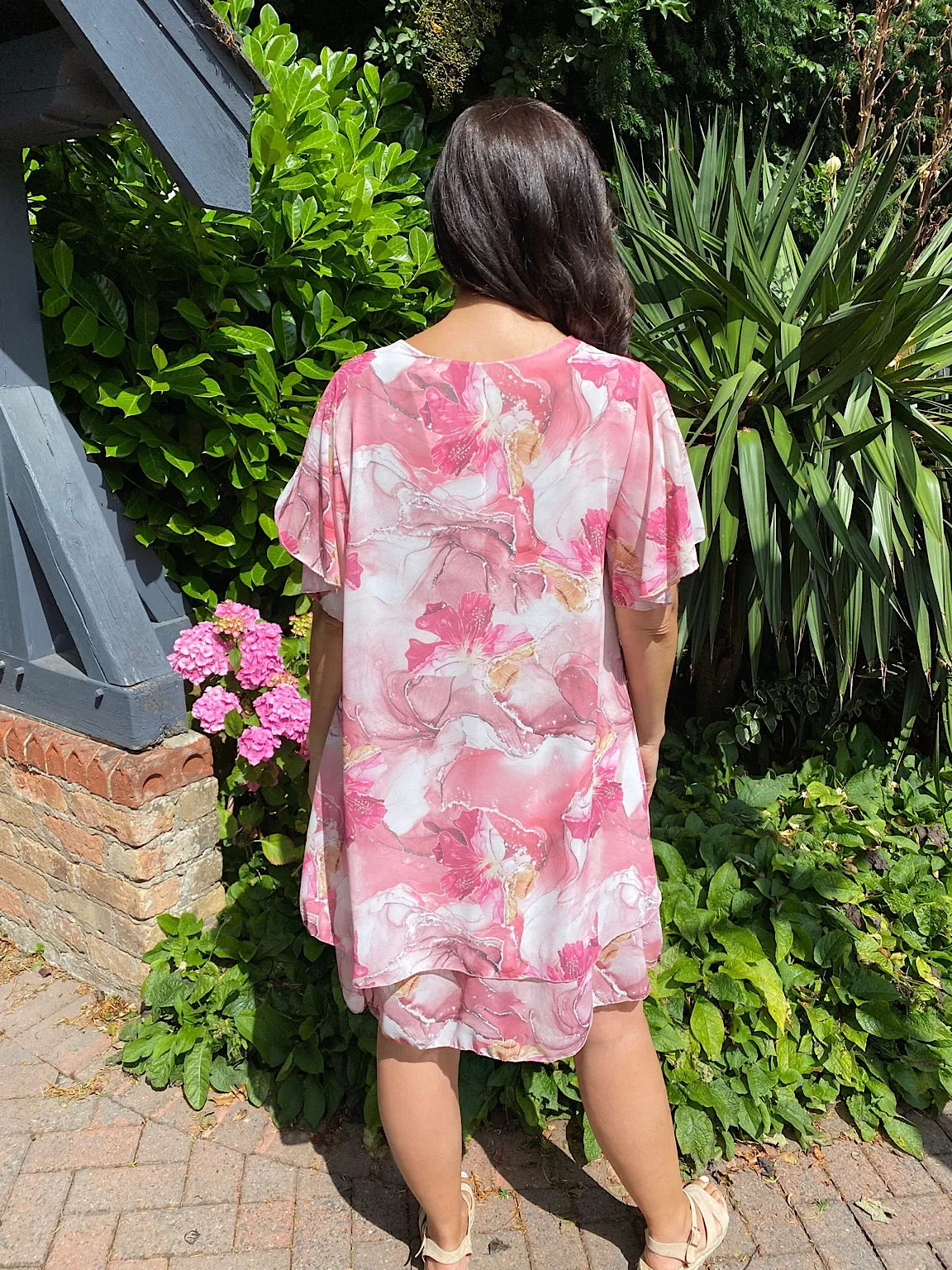 Chiffon Floral Dress Arlene