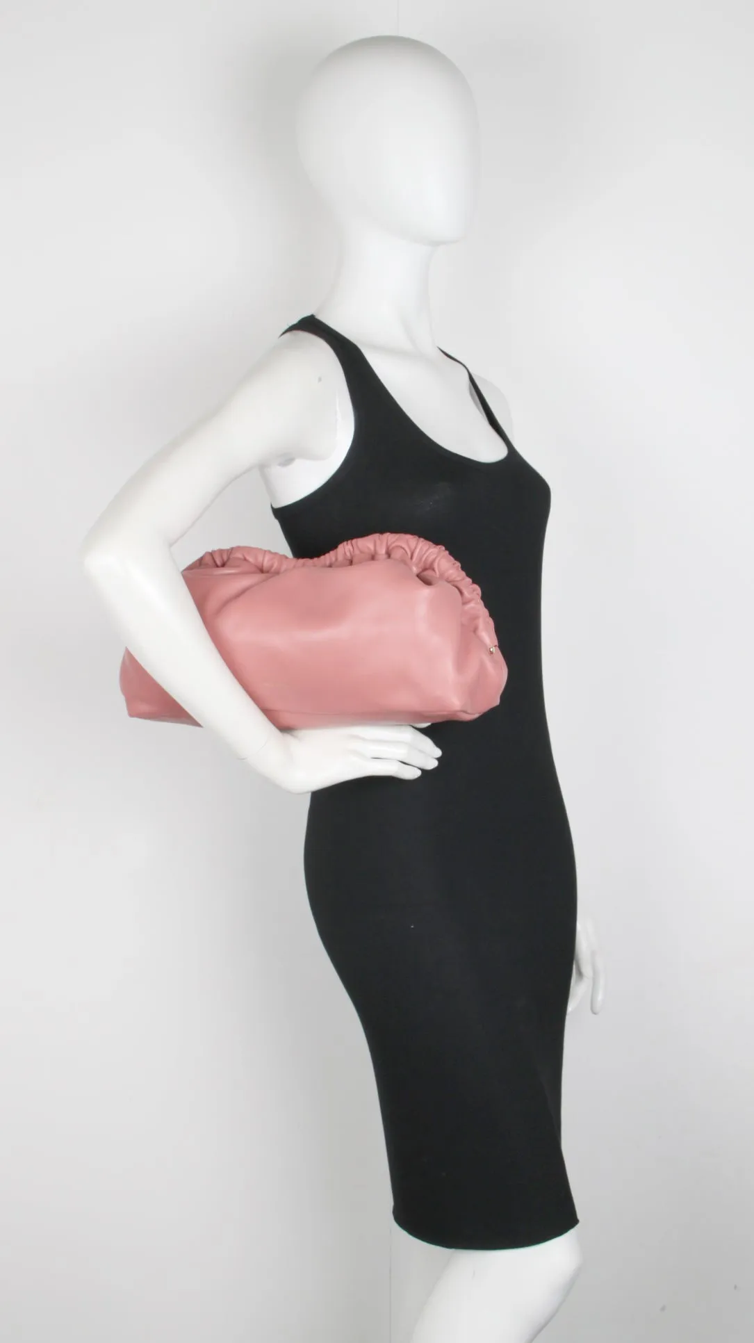 Cloud Clutch Lambskin, Blush