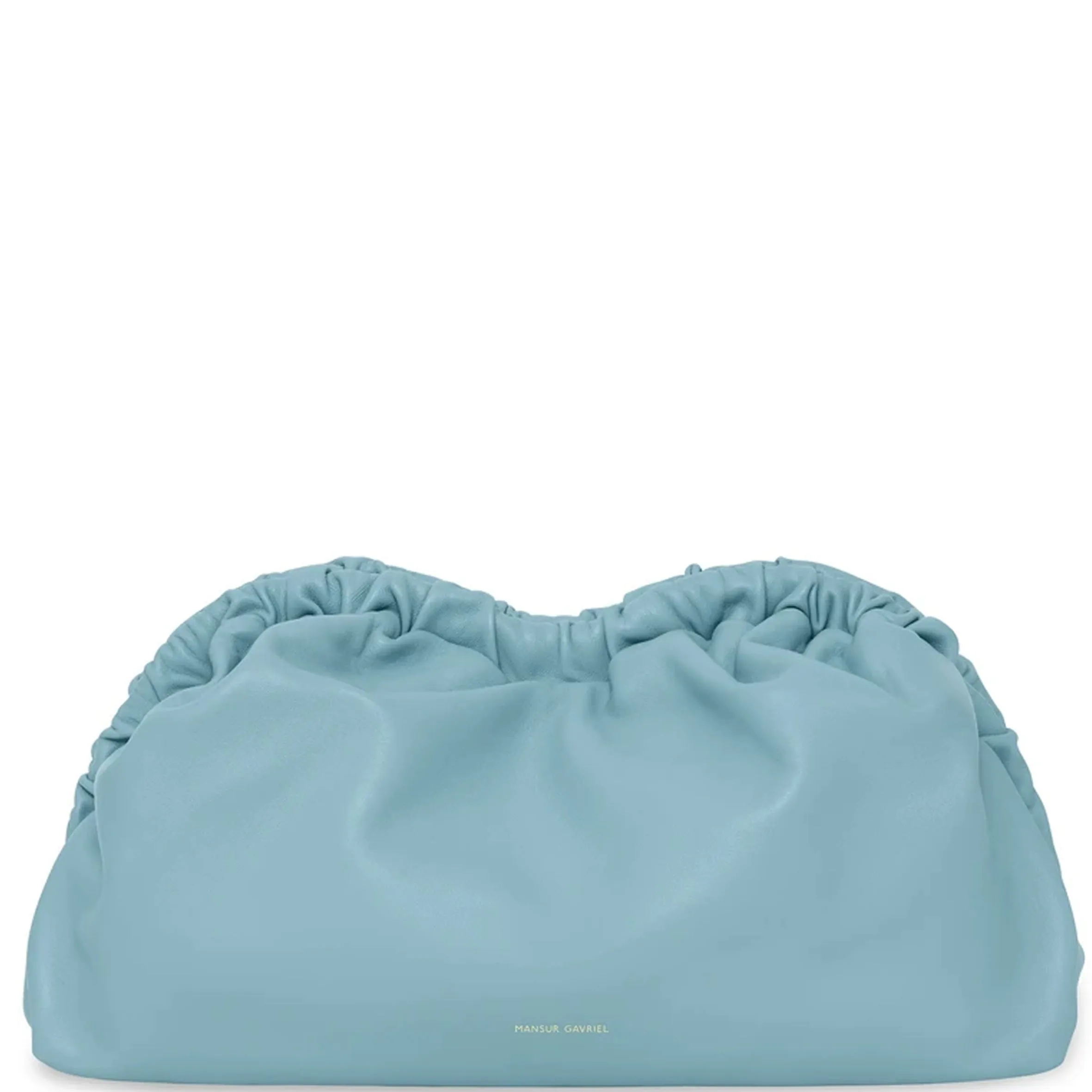 Cloud Clutch Lambskin, Degus Blue