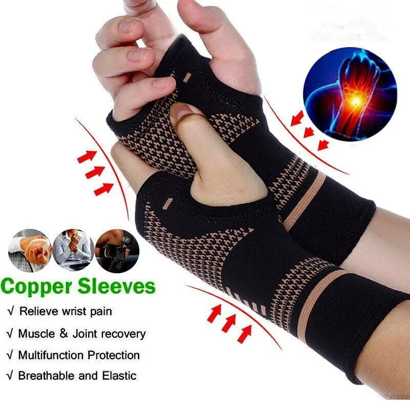 Copper Professional Wristband For Sports Safety