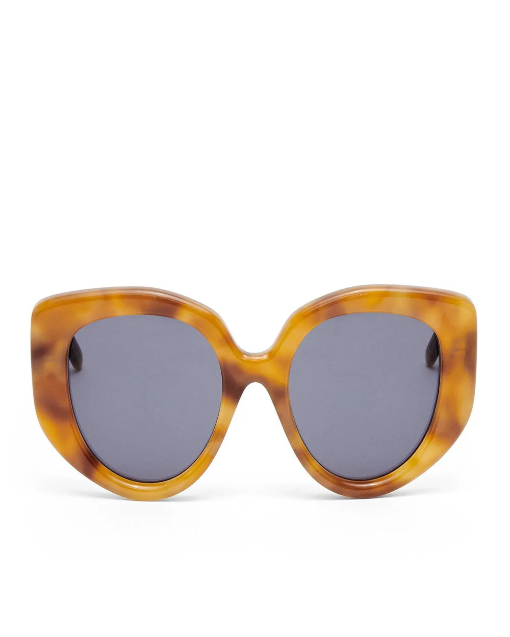 Curvy Sunglasses in Shiny Havana