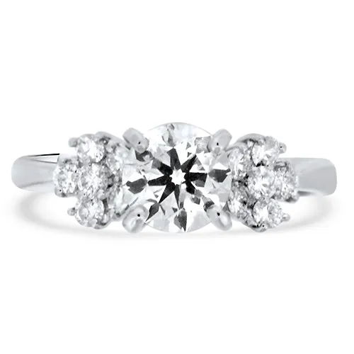 Diamond Floral Inspired Ring