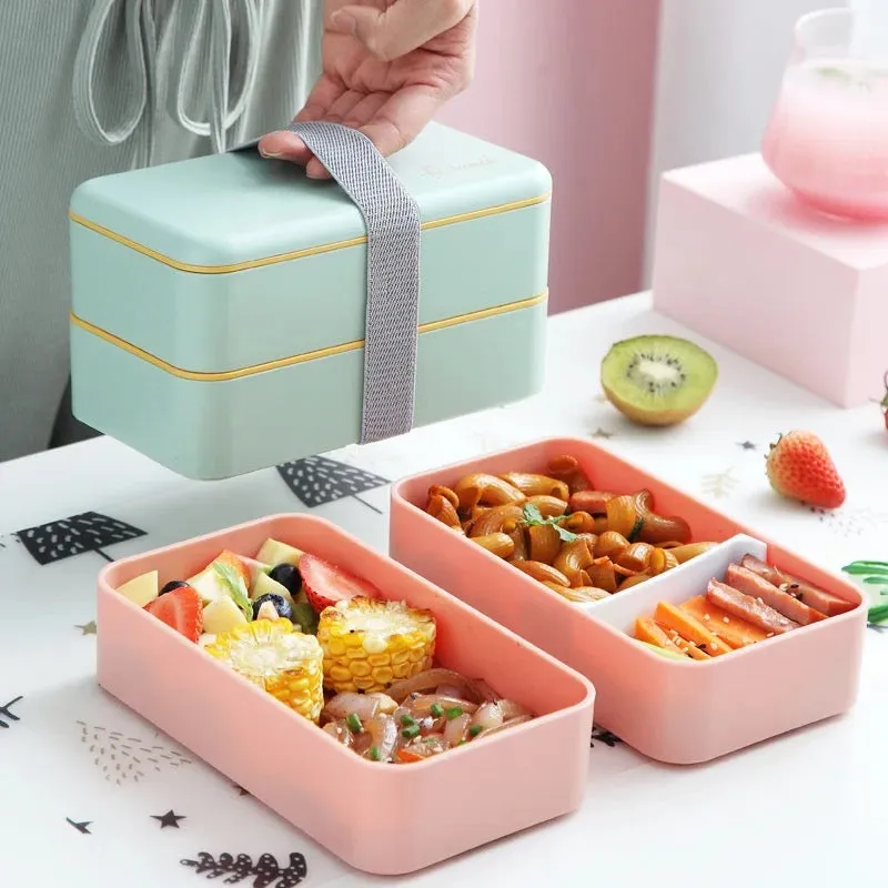 Double Layer Lunch Box - S4658896