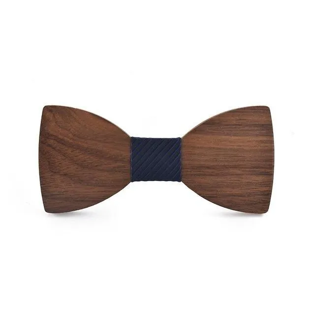 Fashion Men's Corbatas Business Party Gravitas Handmade Wooden Bow Ties