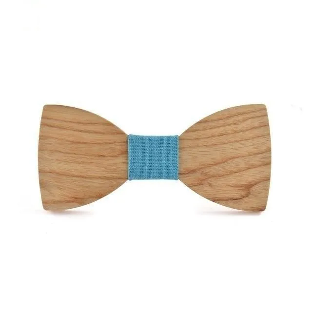 Fashion Men's Corbatas Business Party Gravitas Handmade Wooden Bow Ties