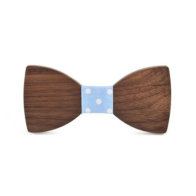 Fashion Men's Corbatas Business Party Gravitas Handmade Wooden Bow Ties