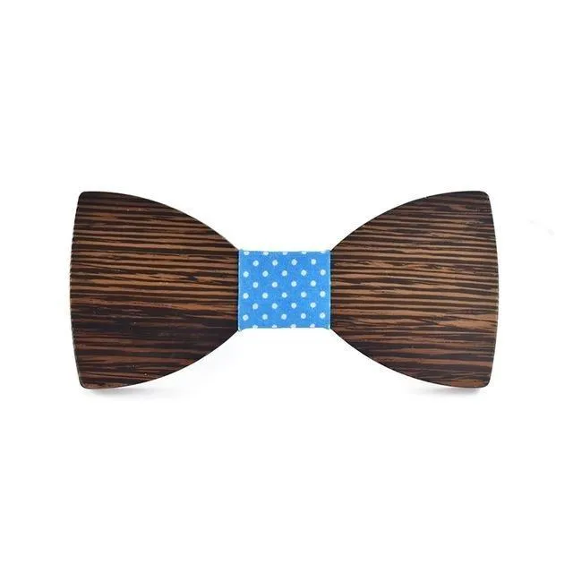 Fashion Men's Corbatas Business Party Gravitas Handmade Wooden Bow Ties