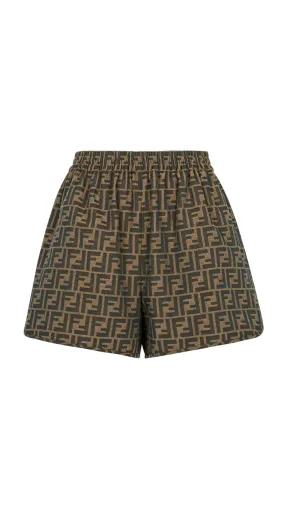 FF Canvas Shorts - Brown