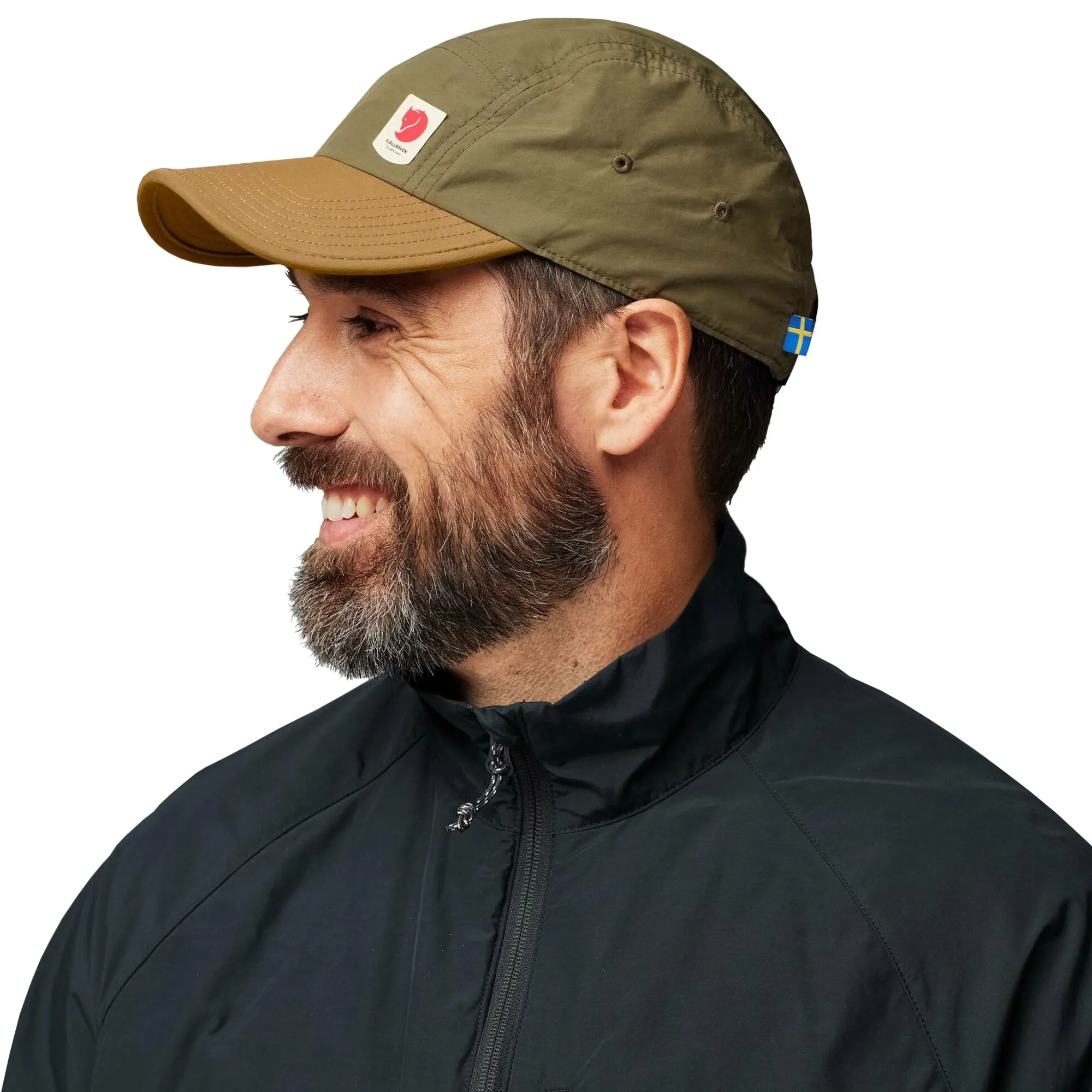 Fjallraven High Coast Wind Cap - Green / Buckwheat