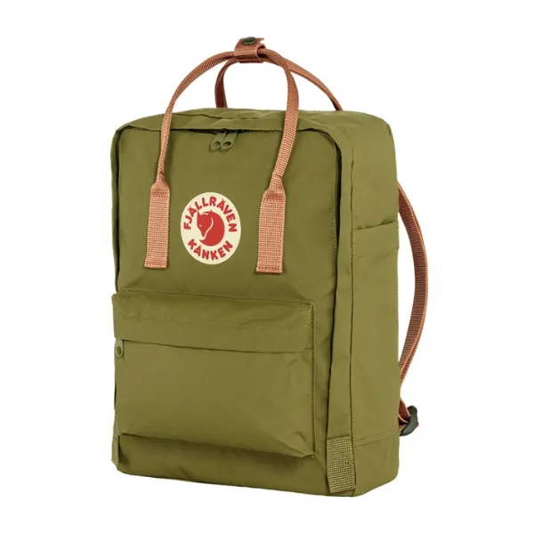 Fjallraven Kanken Backpack - Foliage Green/Peach Sand