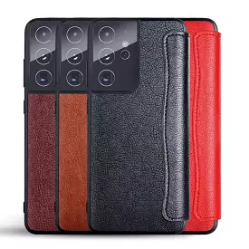 Flip Leather Case for Samsung Galaxy S21 Series