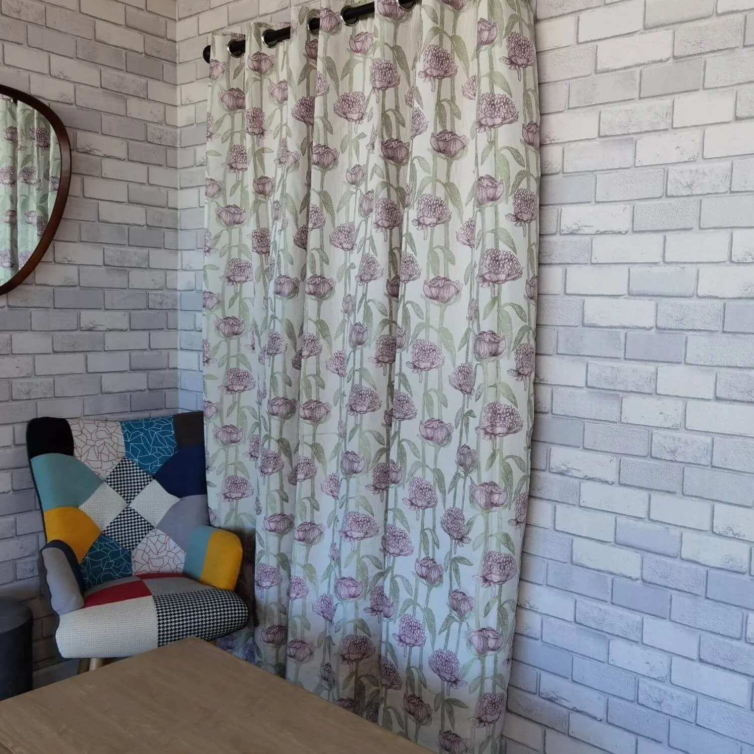 Floriana Curtains - 90x90''