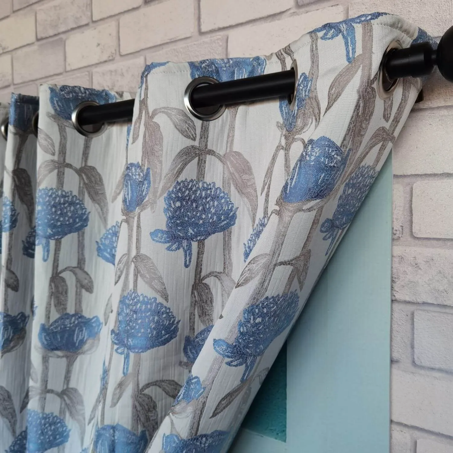 Floriana Curtains - Marine