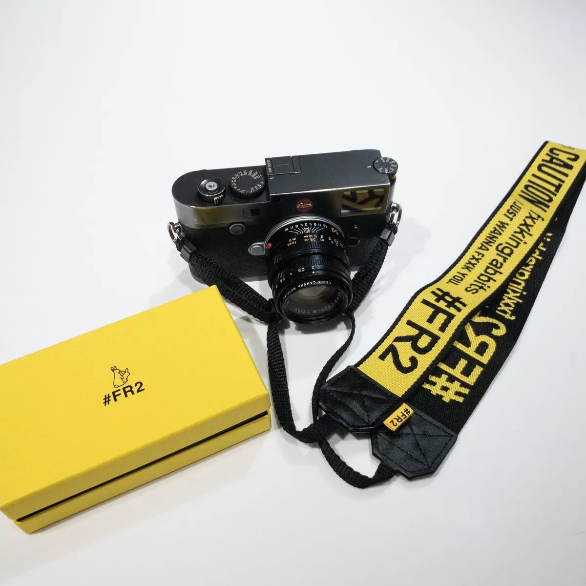 FR2 JAPAN Camera Strap Yellow