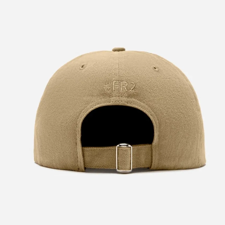 FR2 JAPAN Smoking Kills Embroidery Logo Cap Beige