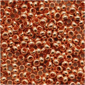 Genuine Metal Seed Beads 11/0 Copper 16 Grams