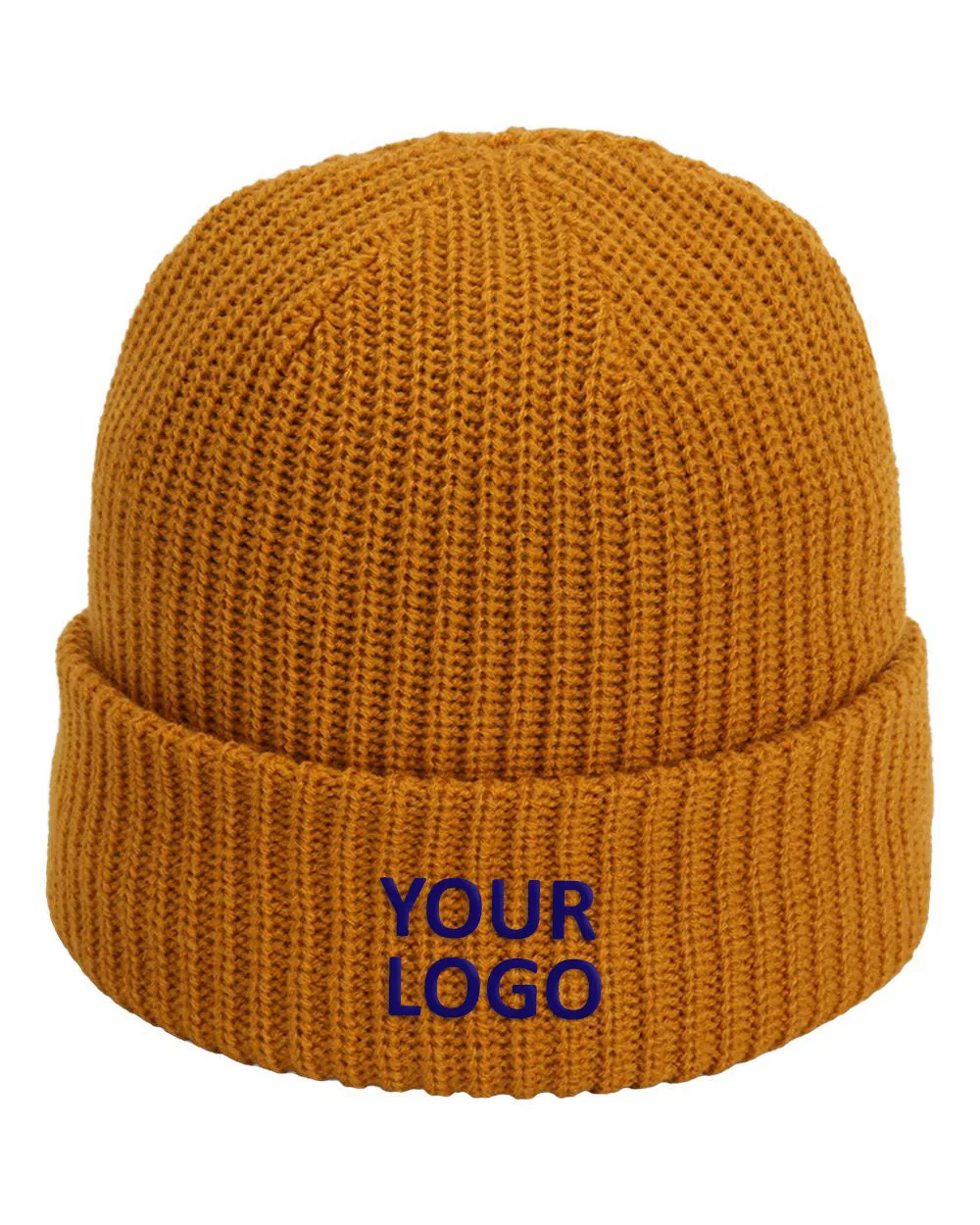 Imperial The Mogul Cuffed Custom Beanies, Mustard