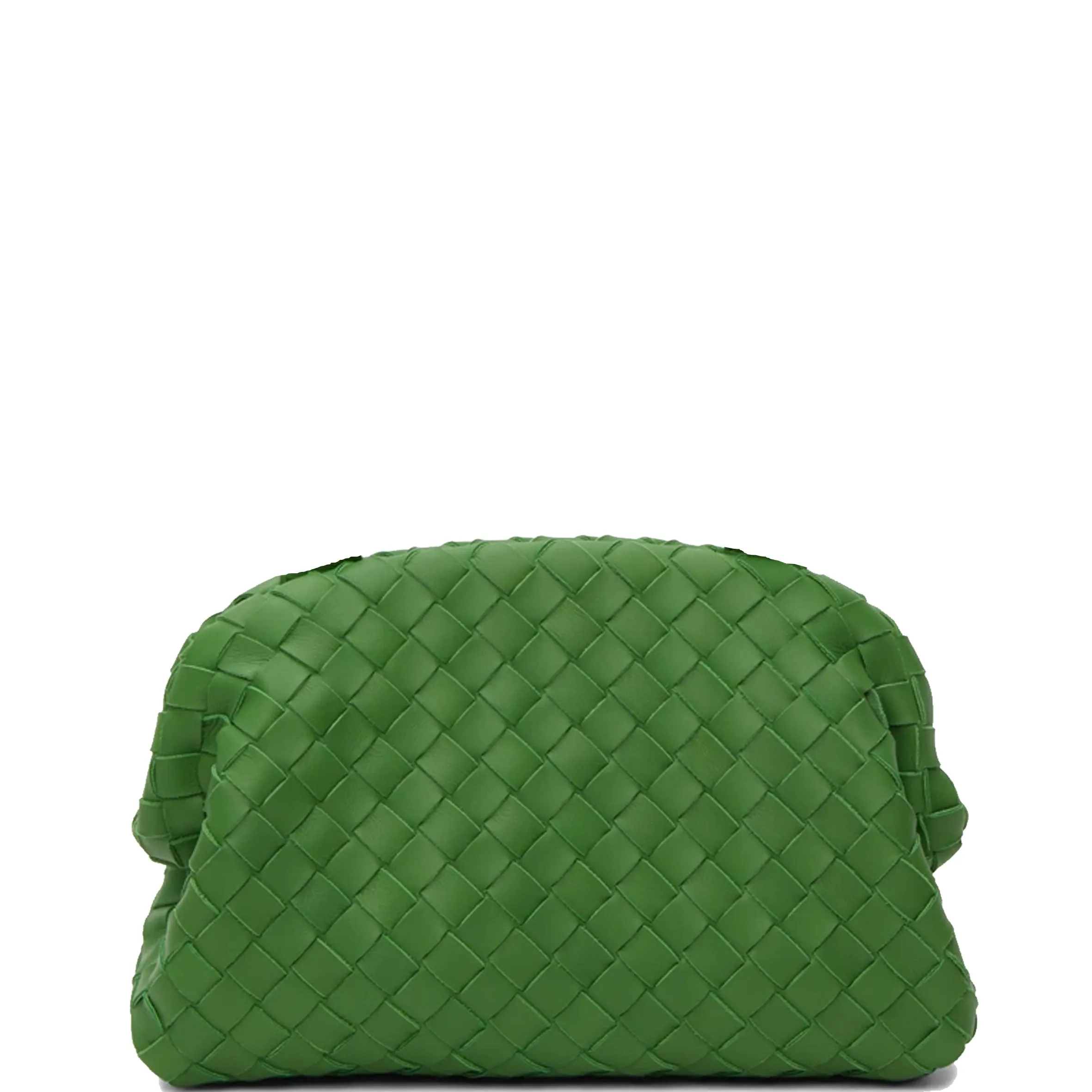 Intrecciato Pouch w/ Strap, Lawn