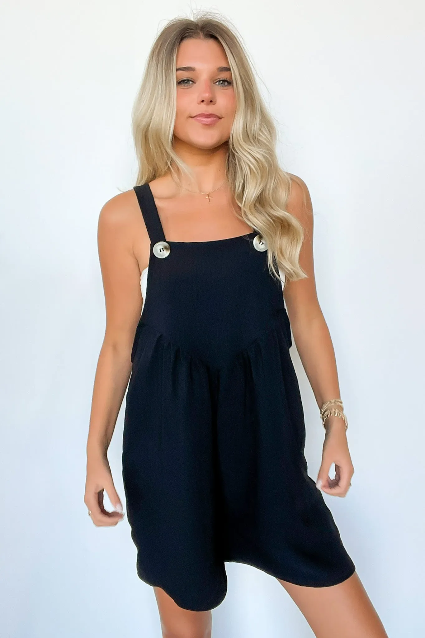 Jeani Lightweight Overall Romper