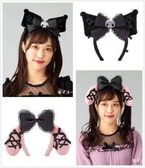 jirai kei Sanrio my melody / Kuromi harajuku headband hairband