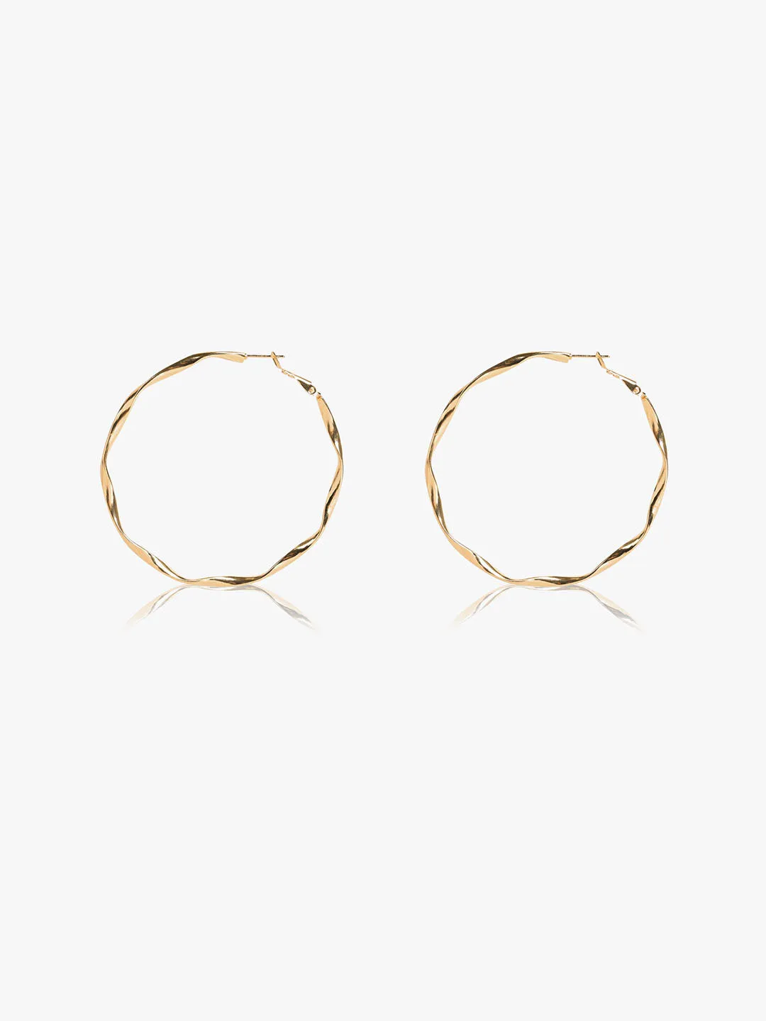 Large Classic Twisted Hoops