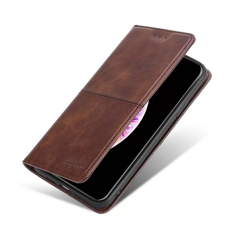 Leather Flip Wallet Cover for Samsung A32