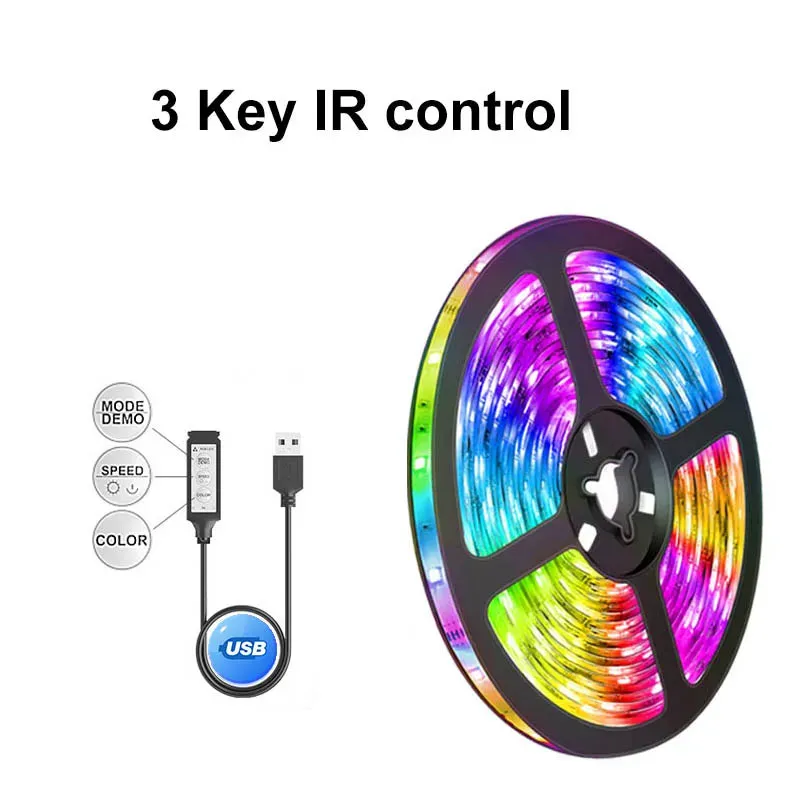 Led Strip Lights RGB 5050 Bluetooth APP Control For Living Room