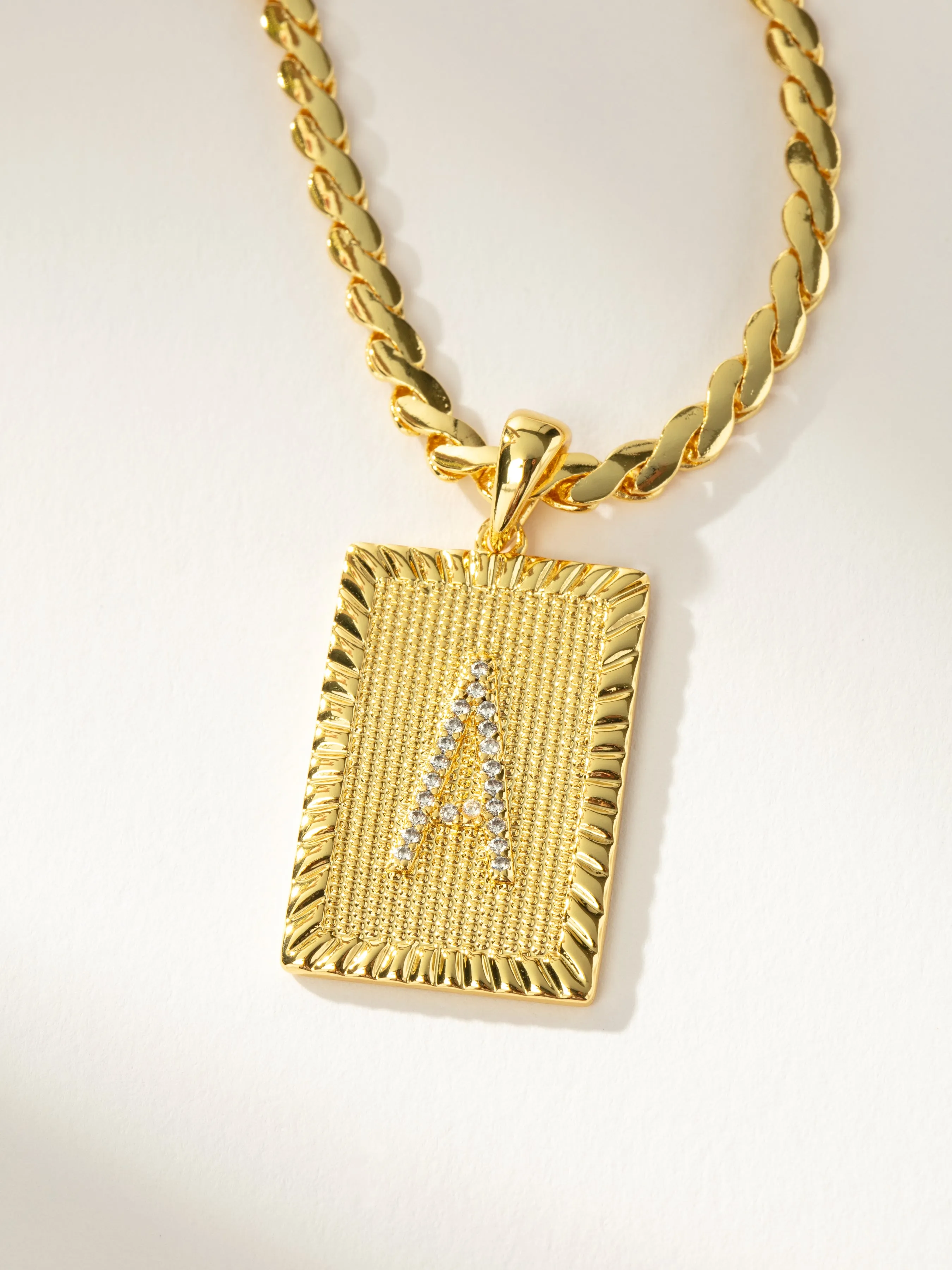 Letter Chain Necklace