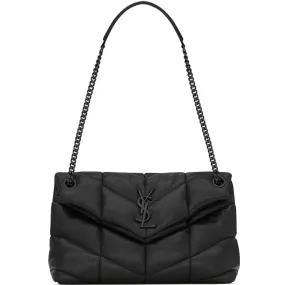 LouLou Puffer Small, Black/Black