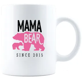 Mama Bear Personalized Ceramic Coffee Mug