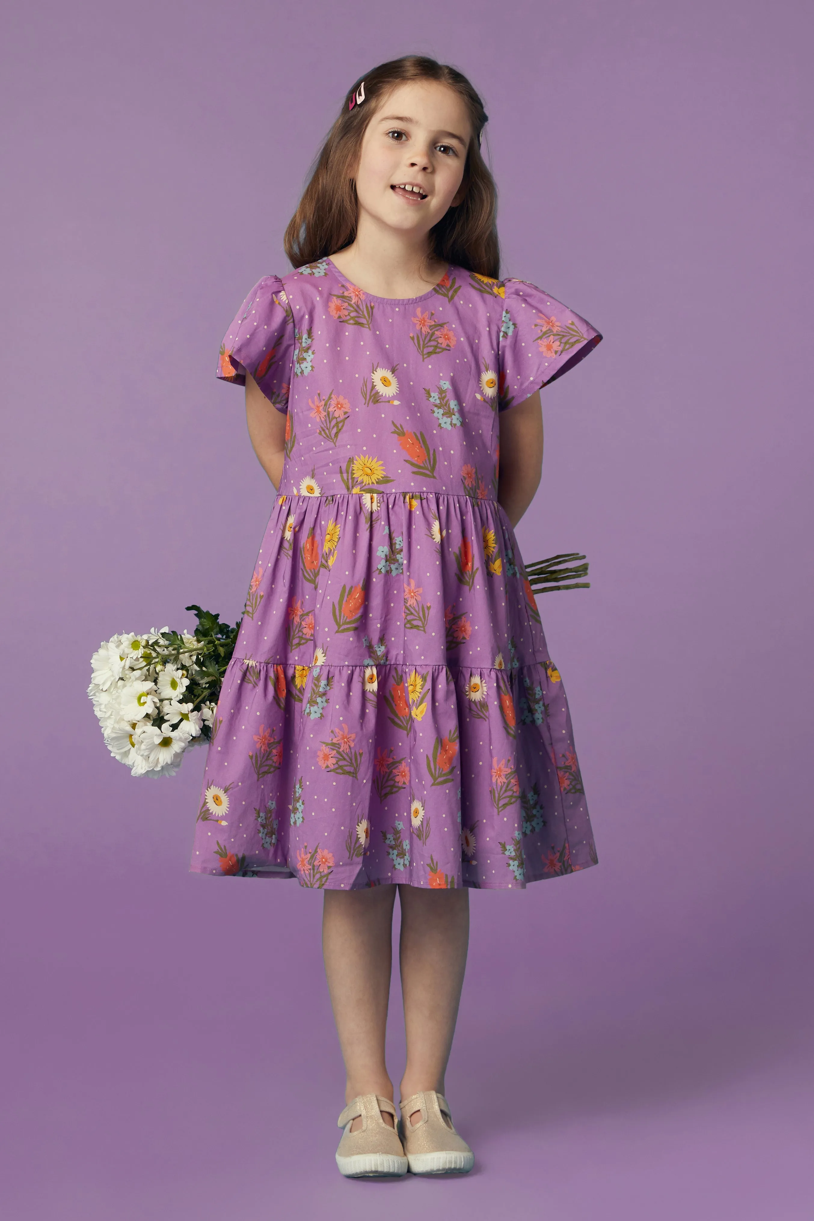 Mia Floral Kids Dress