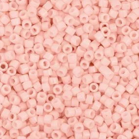 Miyuki Delica Seed Beads, 11/0 Size, #1493 Opaque Creamy Nectarine (2.5 Tube)