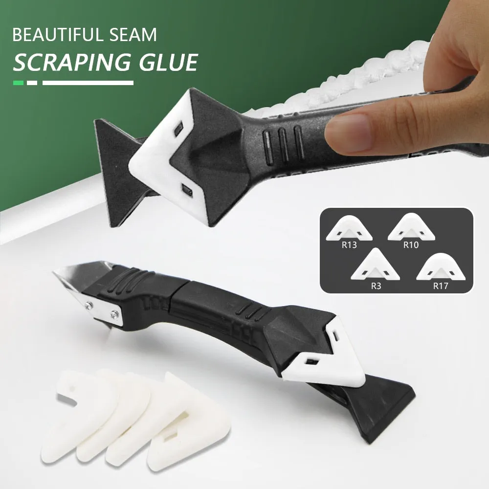 Multifunctional Rubber Shovel Silicone Remover Angle Seam Shovel