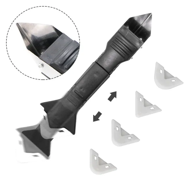 Multifunctional Rubber Shovel Silicone Remover Angle Seam Shovel