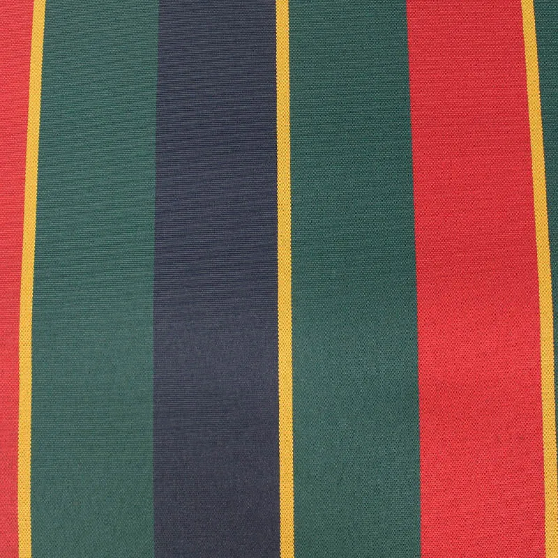 Navy, Green and Red Wide Outdoor PU Coated Polyester