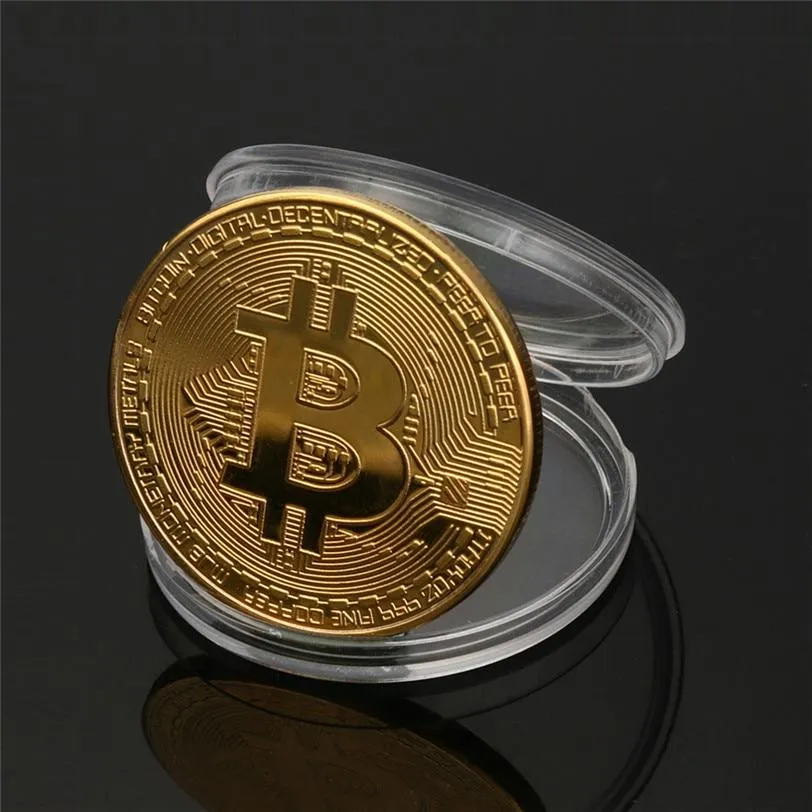 New stylish Bitcoin Coin Collectible Gift