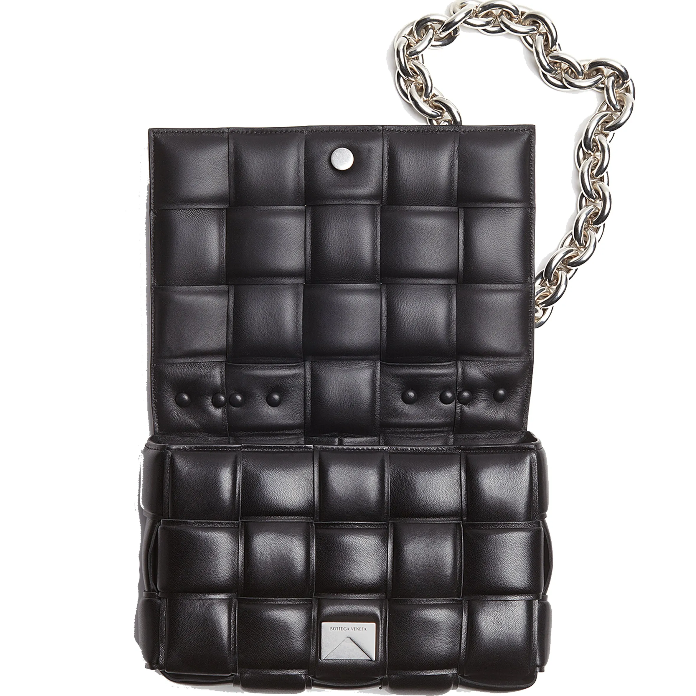 Padded Cassette Chain, Black/Silver